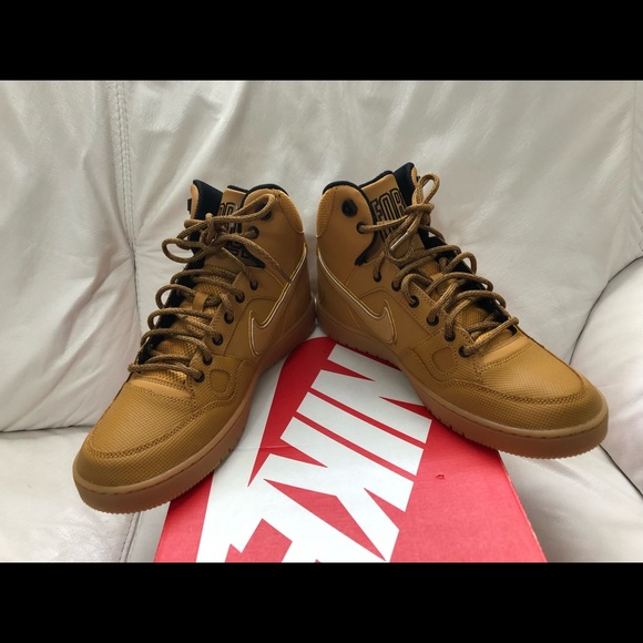 nike son of force mid winter wheat